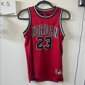 Jordan Red and Black 23 Jersey